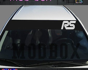 RS Sunstrip Fits all Cars Choice of colours Ford Focus RS