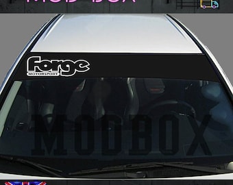 Forge Motorsport Sunstrip Se adapta a todos los autos Elección de colores