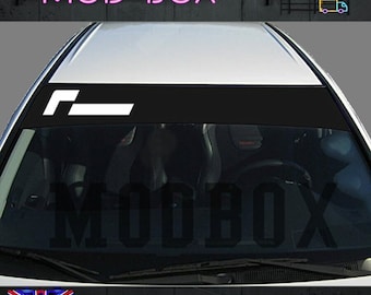 Golf R Sunstrip Se adapta a todos los coches Elección de colores