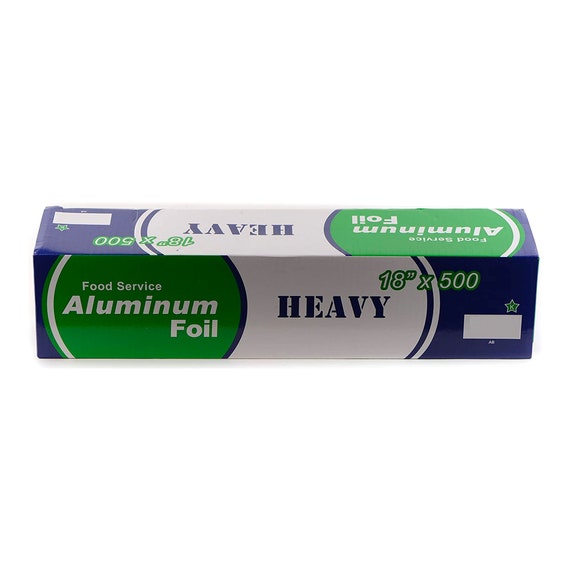 Food Service Heavy Duty Aluminum Foil Roll 18 in X 500 Ft 