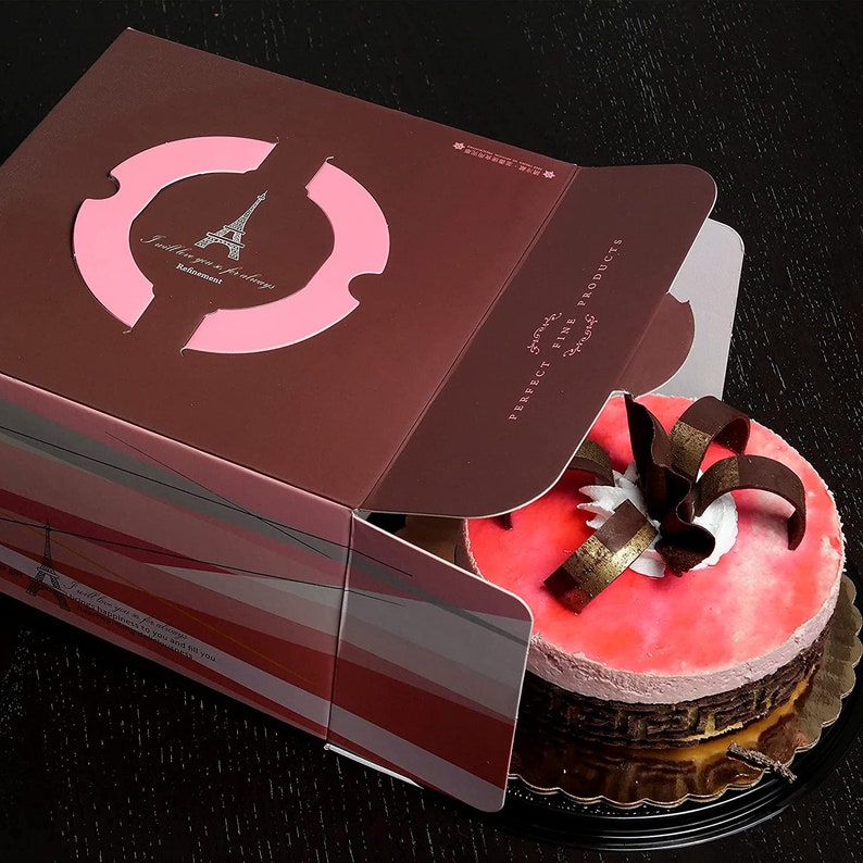 Design Bakery Cake Boxes 10 X 10 X 5 Inch Etsy