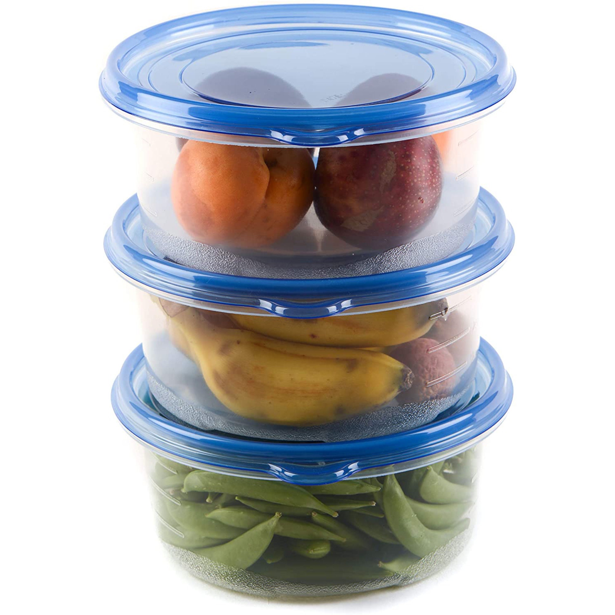 Handy Housewares 6 Piece Reusable Salad Dressing 1oz Container Set with  Snap Airtight Lids - Great for Lunches On The Go