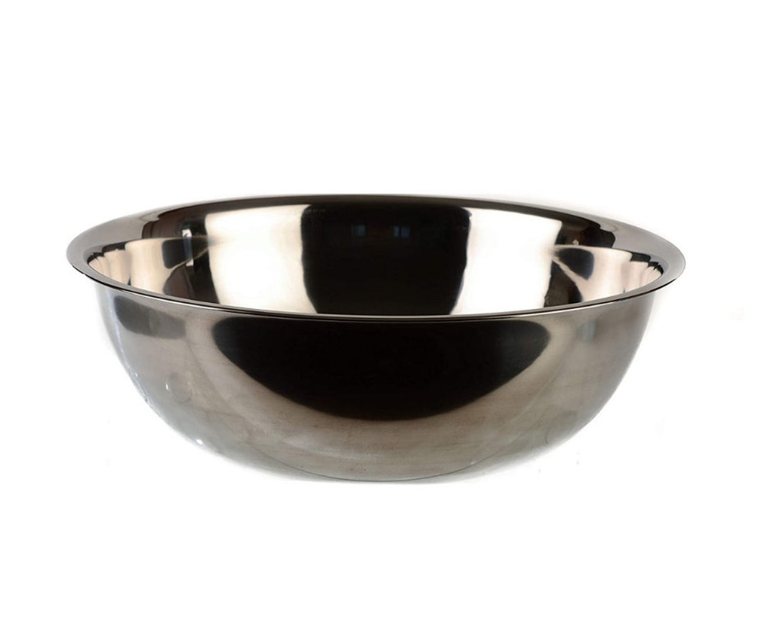 Large Stainless Steel Mixing Bowl