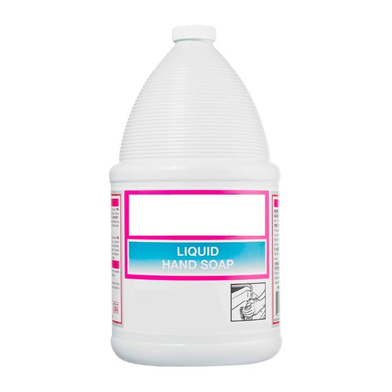 1 Gallon Liquid Hand Soap Refill, Pink Color, Floral Scent Hand Wash 