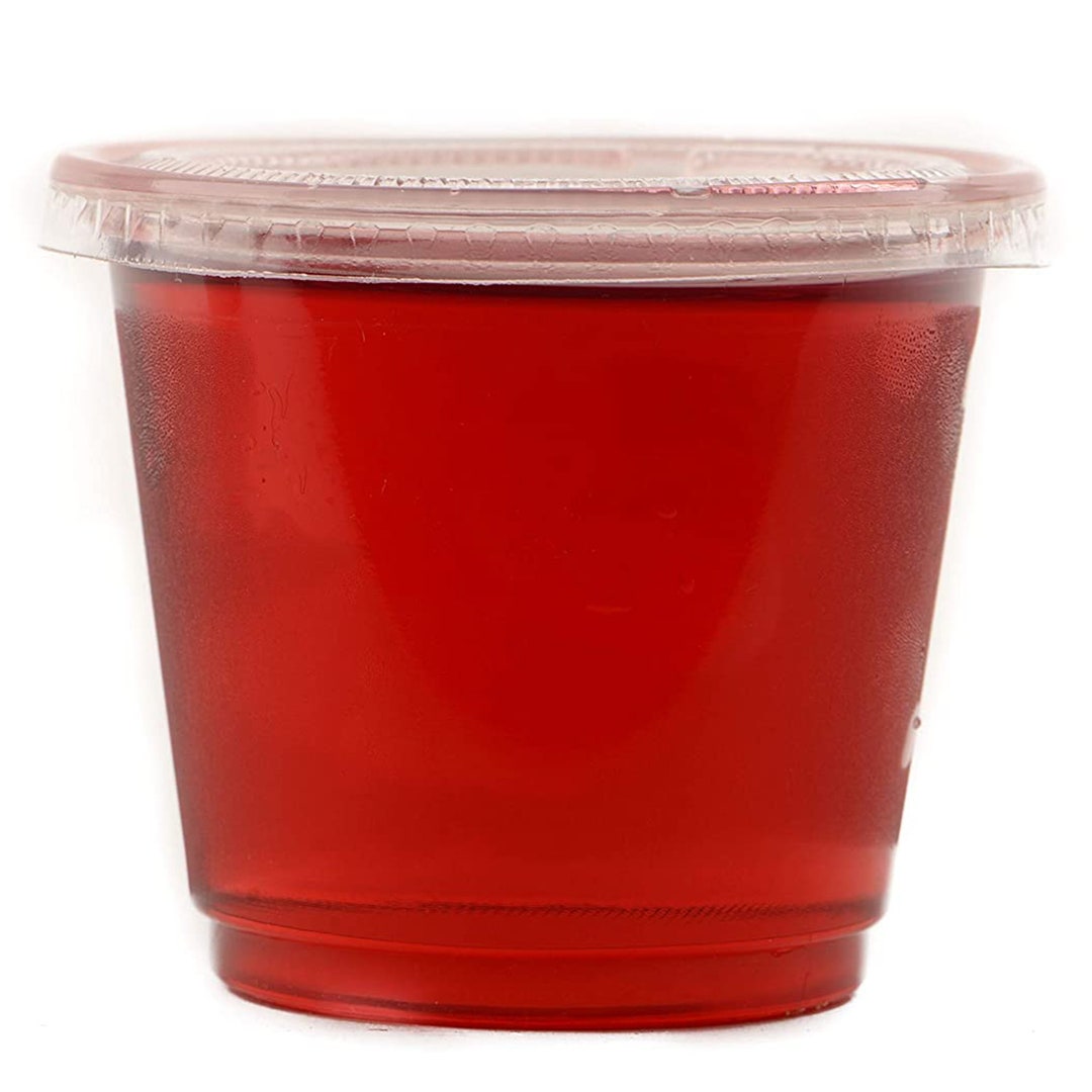 Clear Plastic Disposable Portion Cups With Lids for Condiment Etsy