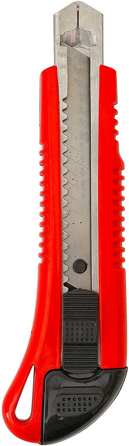 Customized Yellow Plastic Grip 18mm Screw-Lock Utility Knife Boxcutter  Cuttermesser Profi - China Metall Cutter 18 mm, Paper Cutter Knife