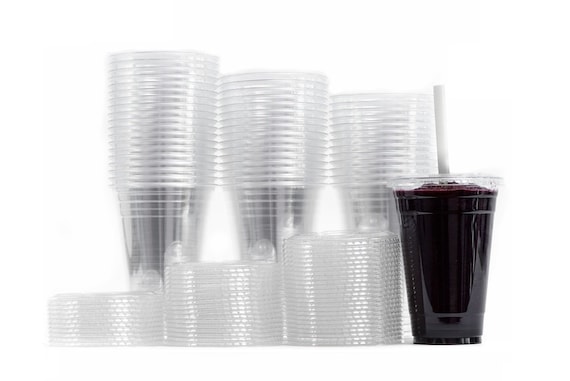 SOLO 1000-Count 12-oz Clear Plastic Disposable Cups in the