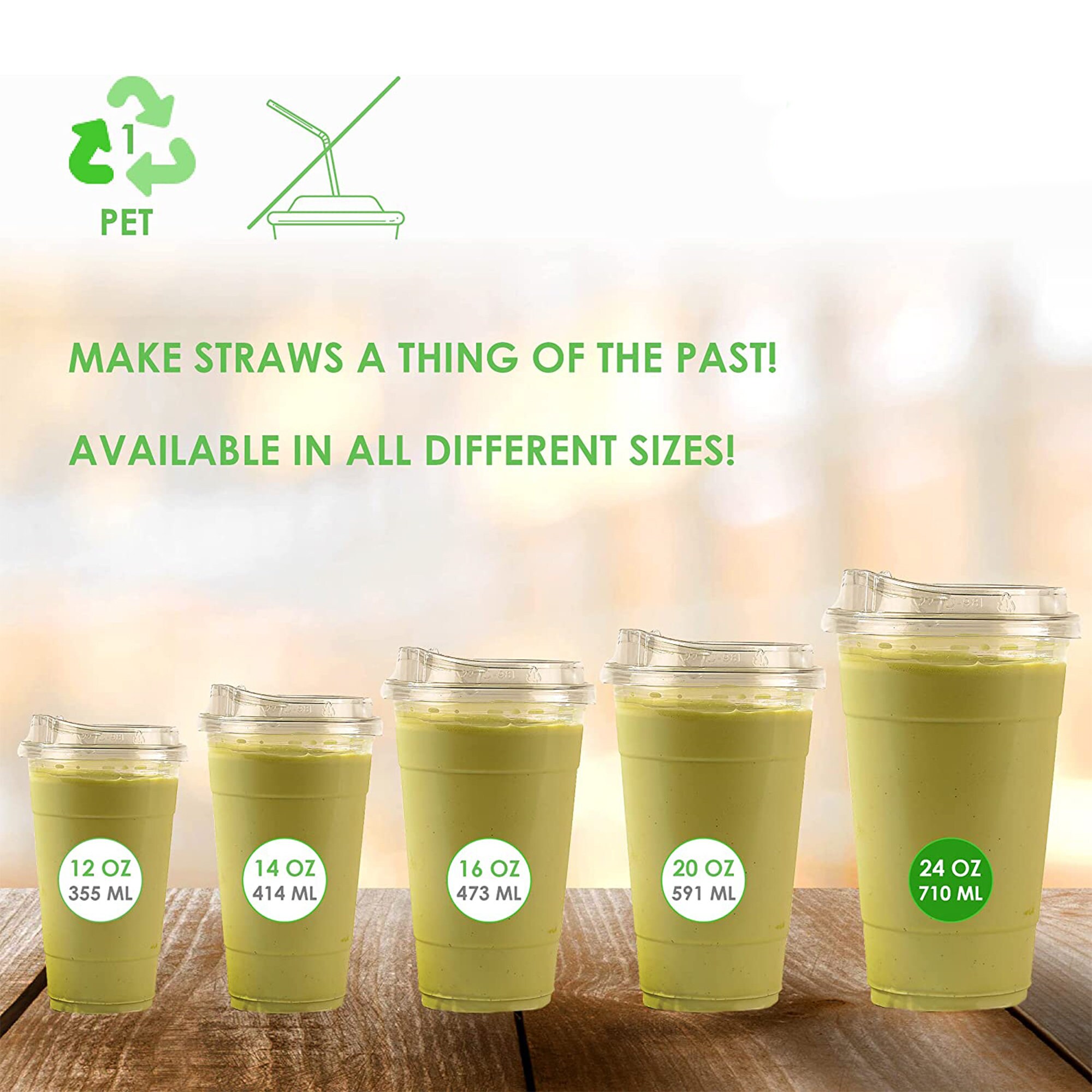 24 Oz Cups Iced Coffee Go Cups and Sip Through Lids Cold Etsy