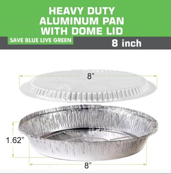 Disposable Aluminum Foil Round Baking Pie Plate Cake Container - China Foil  Pans and Aluminum Foil Pans price