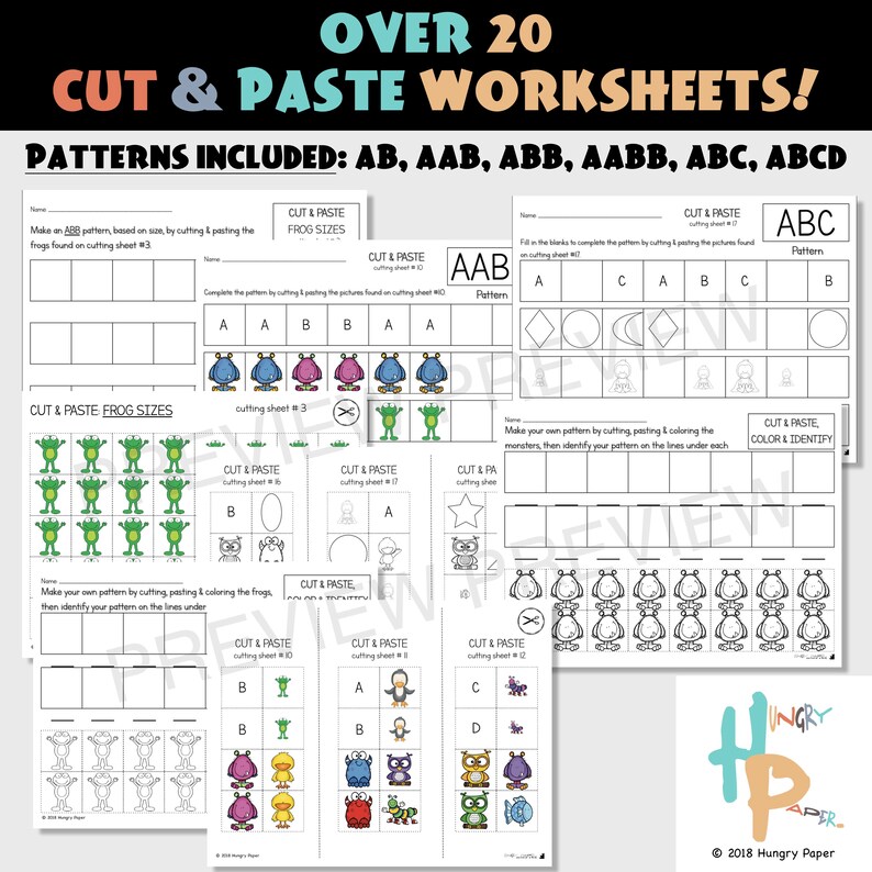 Pattern Genius: Math Pattern Worksheets Digital Download image 10