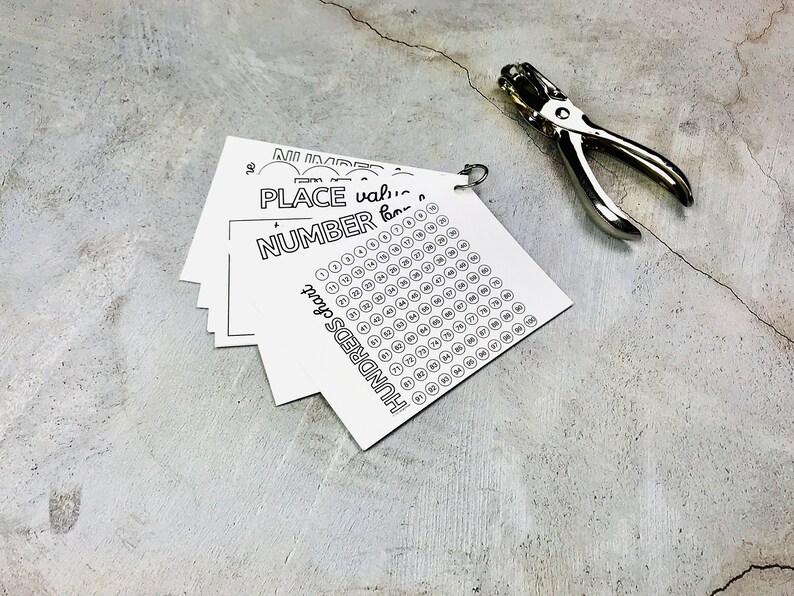 Resource Math Punch Pack [PDF Digital Download] - Etsy