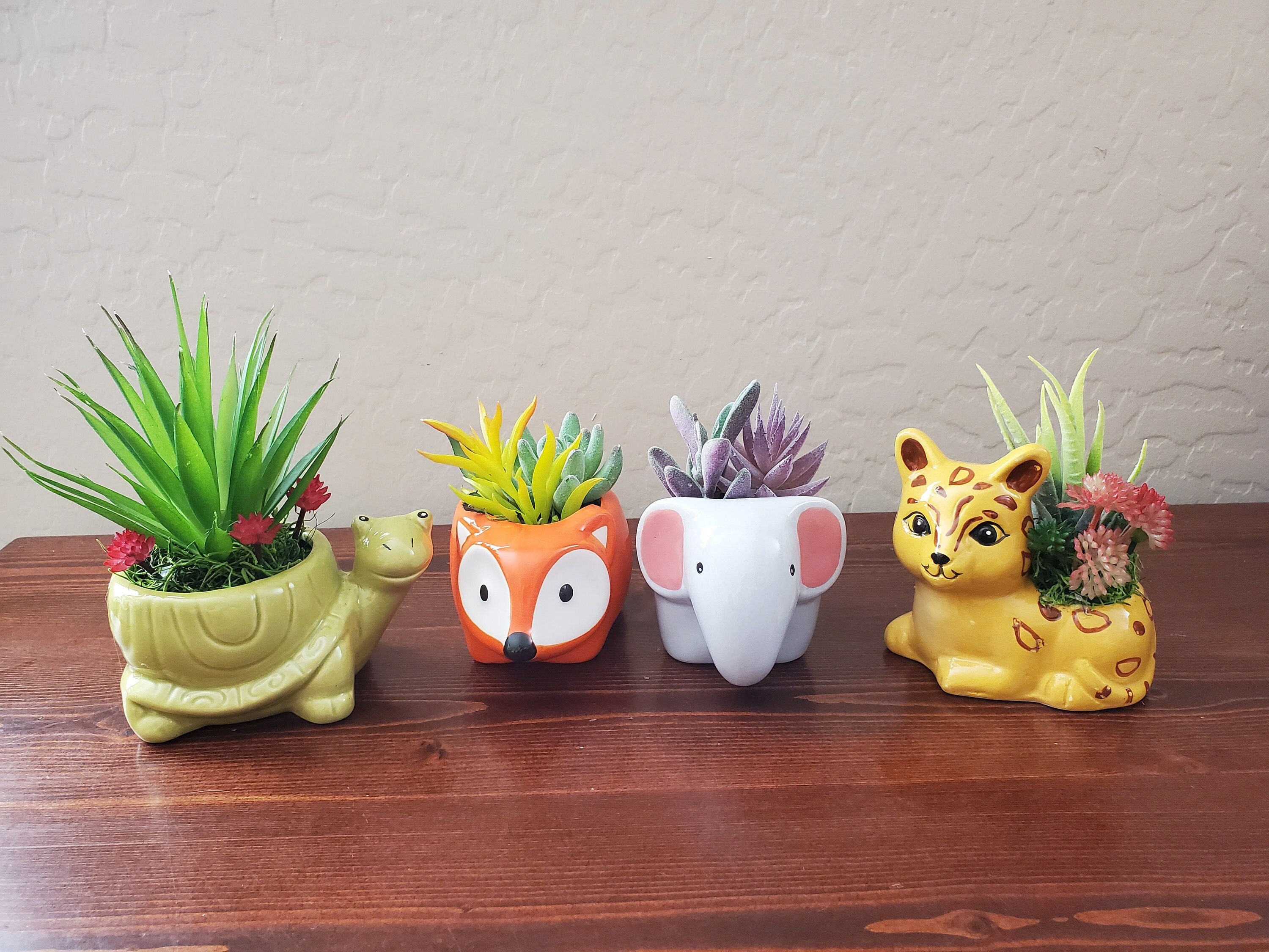 Animal Planter - Etsy Animal Planter - Etsy