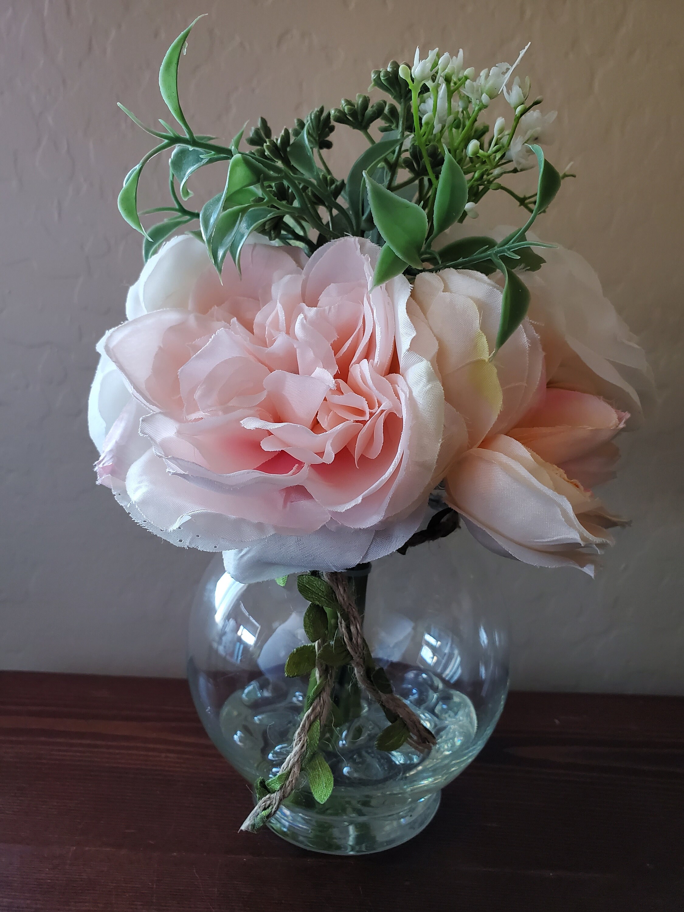 Floral Centerpiece Artificial Flower Arrangement Wedding Etsy