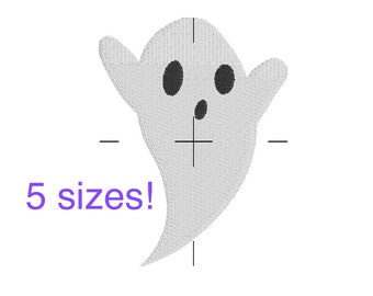 Ghost MACHINE EMBROIDERY FILE -Halloween Machine Embroidery File -Spooky Embroidery File -Halloween diy Decor