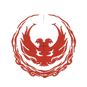 MDZS QishanWen Sect Crest MACHINE EMBROIDERY File- The Untamed Machine Embroidery- Wen Qing Wen Ning Machine Embroidery File- Mo Dao Zu Shi