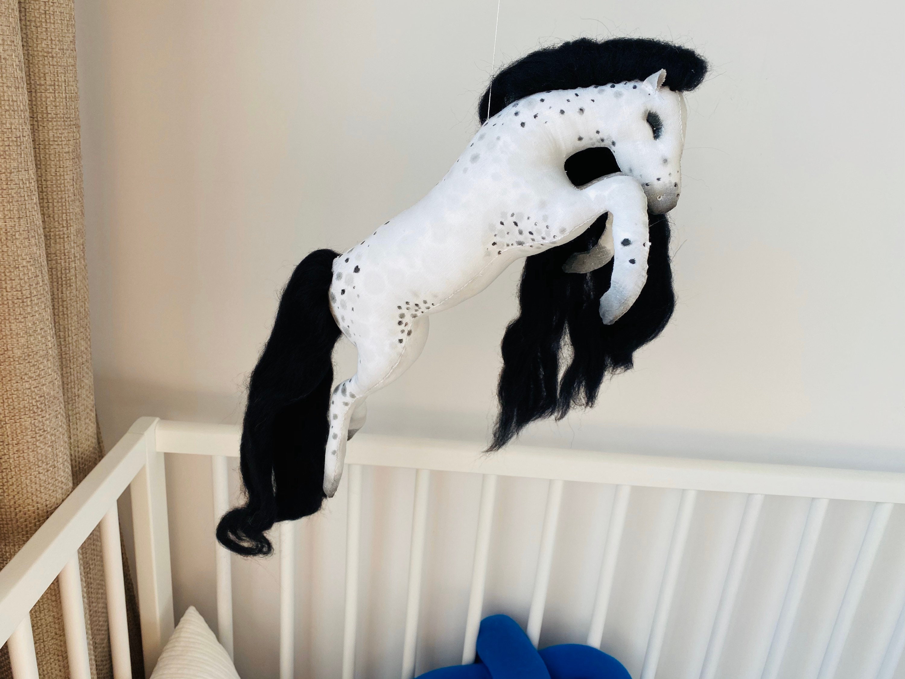 Horse Crib Mobile Nursery Decor Baby Mobile Baby Girl Mobile Neutral