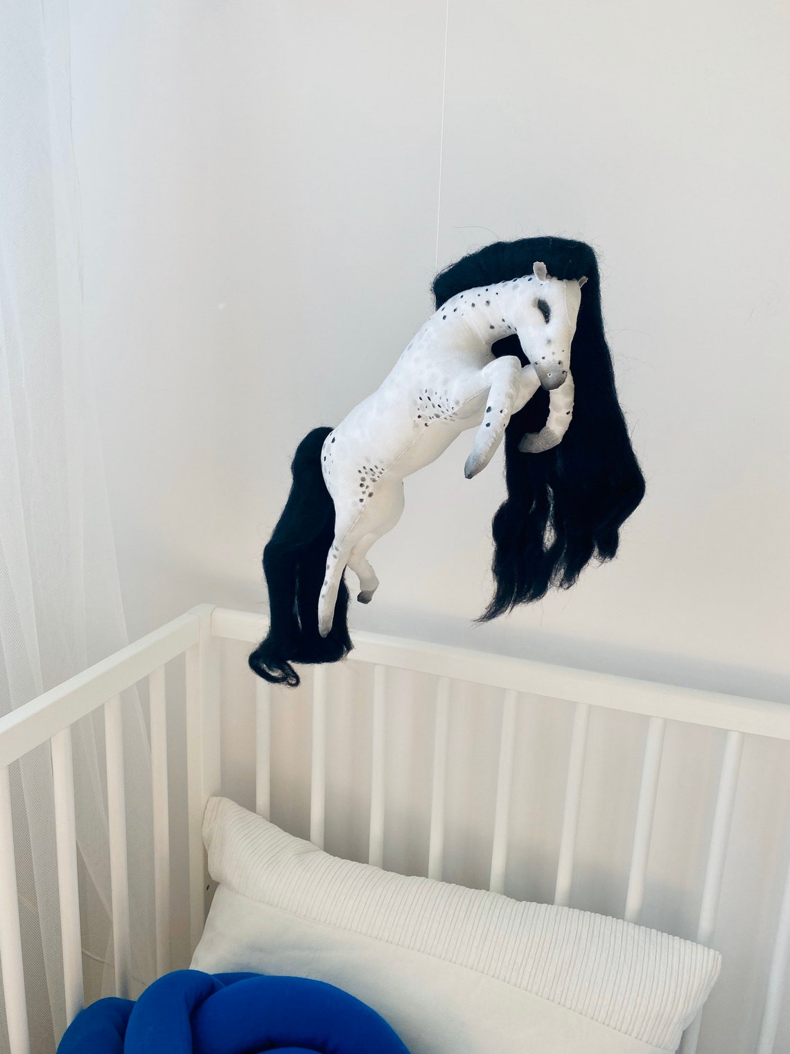 Horse Crib Mobile Nursery Decor Baby Mobile Baby Girl Mobile Neutral