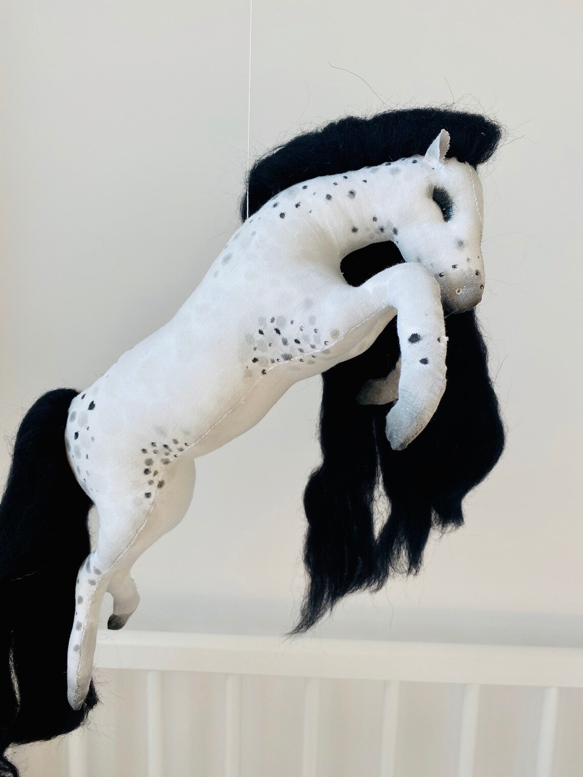 Horse Crib Mobile Nursery Decor Baby Mobile Baby Girl Mobile Neutral