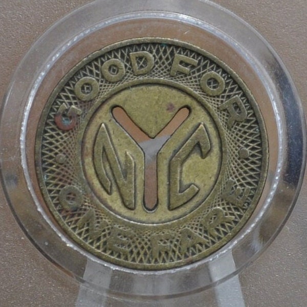 New York City Transit Authority Tokens - NYC Transport Tokens - NYC Bus / Toll Token - Vintage NYC Token