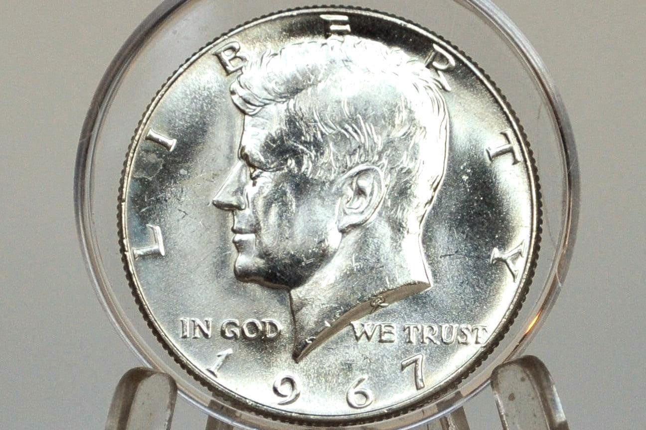 ケネディハーフダラー銀貨、1965年、66年、67年、68年、69年各2枚 アメリカ ケネディハーフダラー銀貨 1966年 〜1968年 計12枚 品位40
