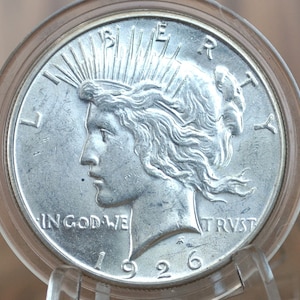 1926-S Peace Dollar - Choose By Grade Vf-Bu (Very Fine To Uncirculated) - San Francisco Mint - 1926 S Silver Dollar  1926 S Peace Dollar