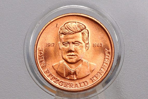 1917-1963 JFK Commemorative Token - John Fitzgerald Kennedy