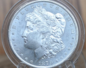 Dollar Morgan 1879-S en argent - Choix par qualité / état - Troisième revers Dollar Morgan 1879S Dollar Morgan 1879 S Dollar Morgan 1879 S en argent