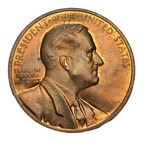 Franklin Mint Presidential Commemorative Medals - Etsy