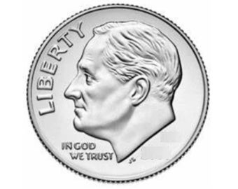 アメリカ合衆国 1975年 ルーズベルトダイム硬貨 – フィラデルフィア