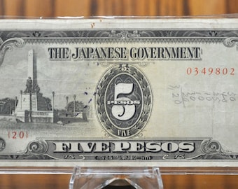 2586【フィリピンPHP】大型1ペソ　硬貨　ランダム20枚 第二次世界大戦時代の日本政府 1、5、10 ペソ紙幣 占領下のフィリピン