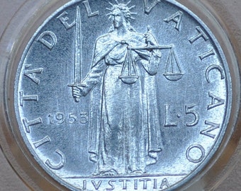 バチカンコイン - 中古、状態良好、美しいさまざまなデザインとタイプ