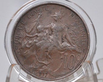 ジャック☠️スパロウ 旧貨幣 フランス青銅貨５サンチーム(1912年) ジャック☠️スパロウ 旧貨幣 フランス青銅貨5サンチーム(1912年