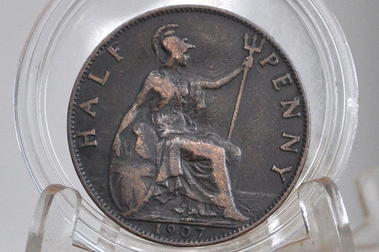 1907 edward vii coin - Etsy 日本