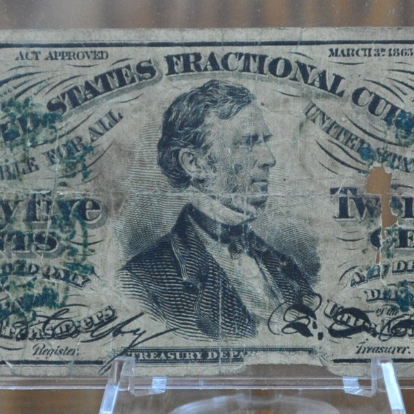 3rd Issue 25 Cent Fractional Note Fr#1294 - Culls - Third Issue Twenty-Five Cent Note Fr1294