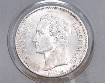 1936 年に鋳造されたベネズエラの 5 ボリバル硬貨。 - Etsy 日本