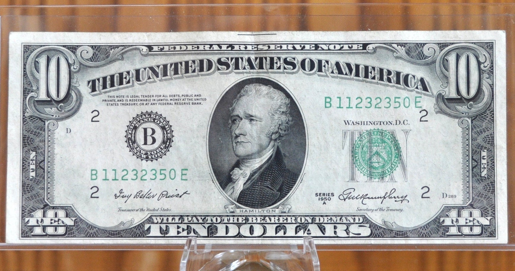 Smoking hamilton $10 bill hotsell
