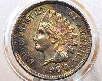 1902 1セントインディアンヘッドペニー; 米国通貨; フィラデルフィア