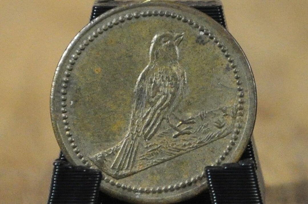 German Spiel Mark Bird Token - Bird German Play Money - Spiel Marke ...
