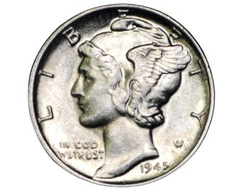 1966年ルーズベルト・ダイム • ミントマークなし • 米国10セント硬貨
