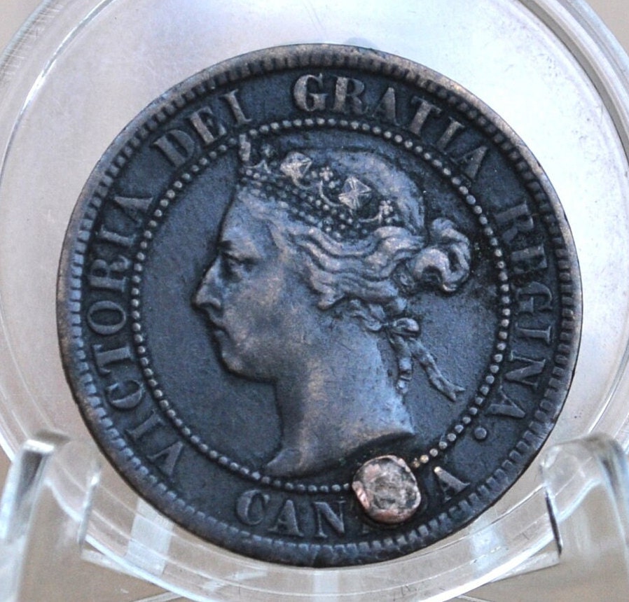 1899年カナダ1セント - XF（極めて良好）状態 - ビクトリア女王 - 1