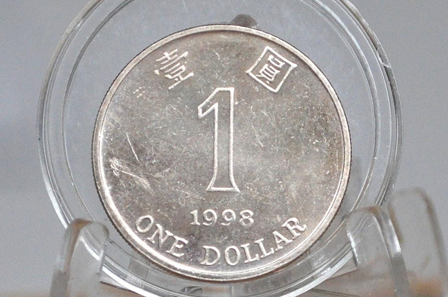 1990年代香港1ドル - グレード/状態良好 - 日付で選択 - 蘭の花 - 1