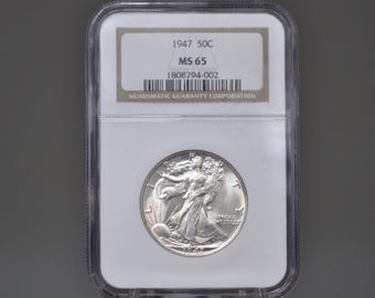 1947年ウォーキング・リバティ・シルバー・ハーフダラー - グレード