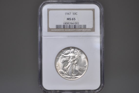 1947 Walking Liberty Silver Half Dollar - Choose by Grade