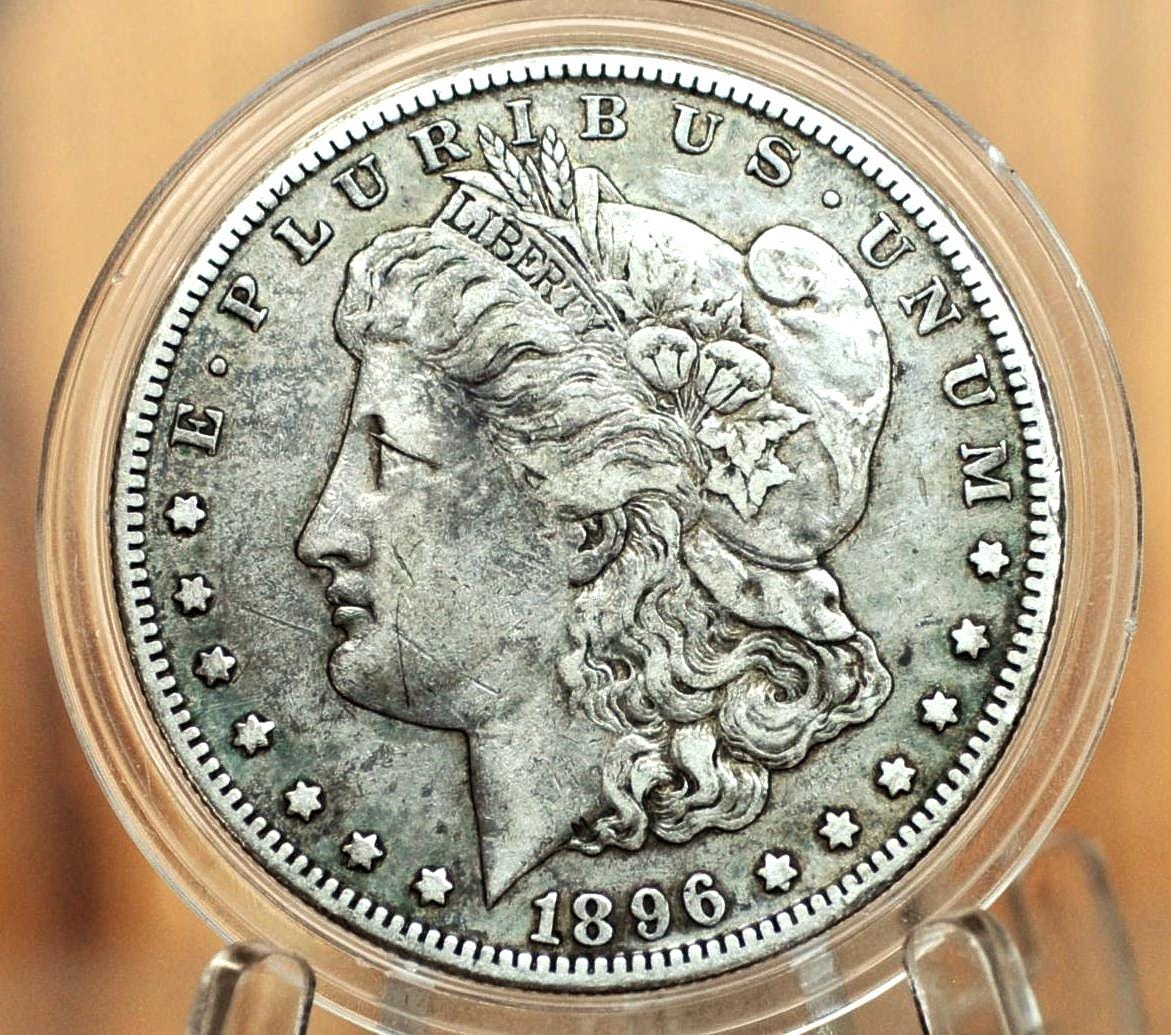 モルガンダラー 銀貨 2枚セット 1896年 1897年 Oミント SV900 アメリカ