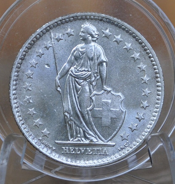 Yahoo!オークション - 2FRANCS フラン銀貨 スイス Switzerland 1961年
