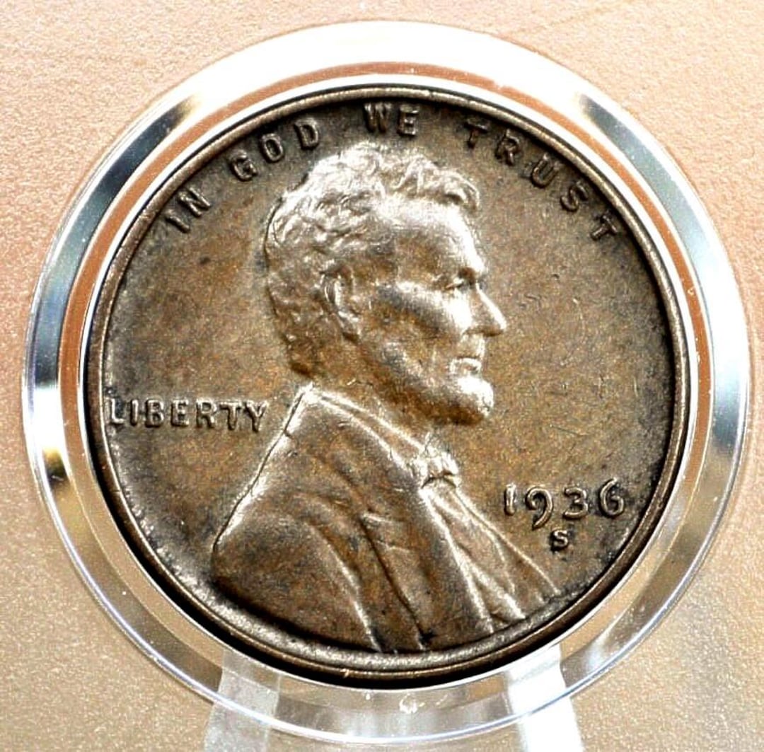 1936 P,D,S Wheat Pennies - Choose by Mint / Grade - 1936 Wheat Cent ...