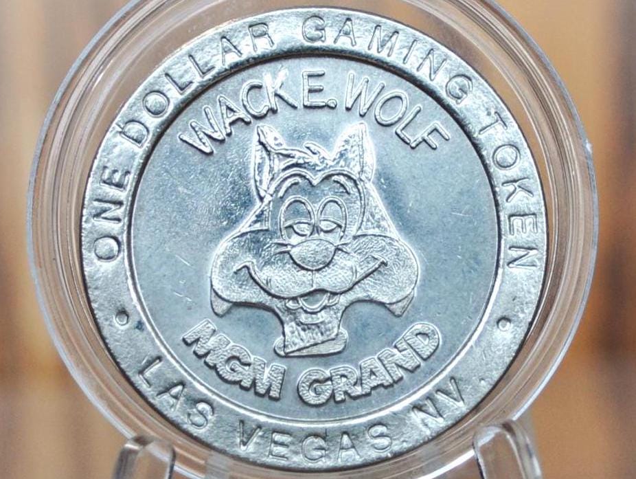 ヴィンテージ 1993 限定 MGM グランド 1 ドル ゲーム トークン