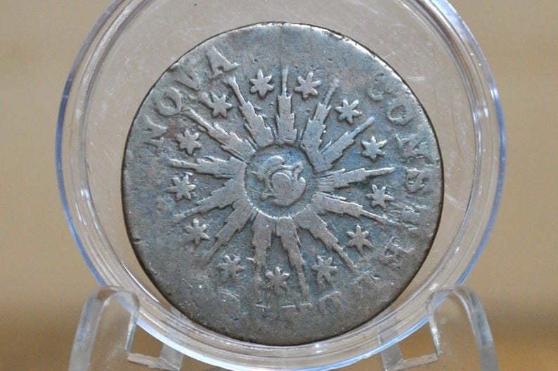 Us Coin With Rays 1785 Nova Constellatio Copper Pointed Rays - VF (very Fine) - Very Rare ...