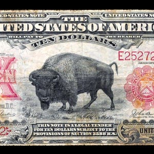 Us 10 dollar bill - Etsy 日本