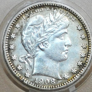1892-1916 Barber Silver Quarters - Choose by Date & Grade - Various Mints - Barber Quarters Liberty Head Quarters